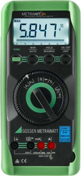 Gossen Metrawatt TRMS-Multimeter METRAHIT WORLD, Analoge Balkenanzeige, M206A