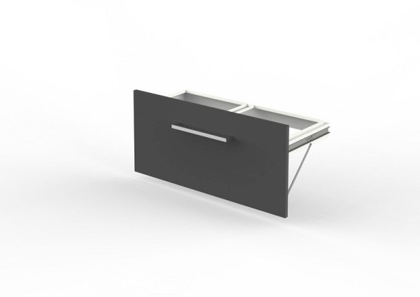 Kerkmann Schubladen-Einsatz 1 OH, B 760 x T 380 x H 380 mm, anthrazit, 13454213