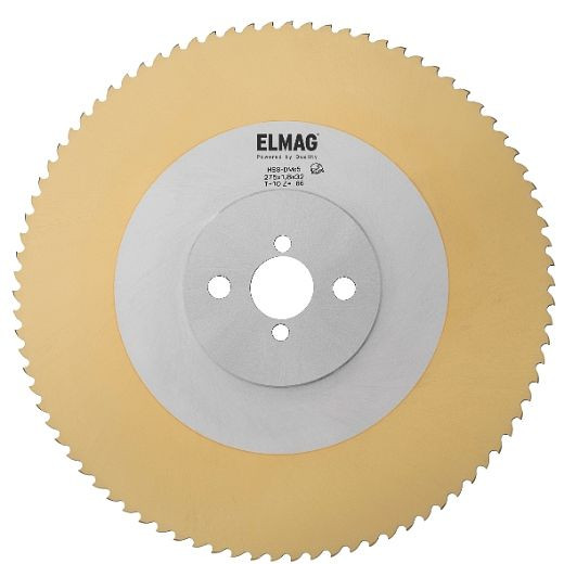 ELMAG Sägeblatt HSS / DMo5 / TiN Beschichtet, TiN 315x2,5x40mm T6 / 160 Zähne, 79135