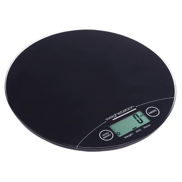 Weighstation elektronische runde Waage 5kg, ideal für den Gebrauch an kleineren Orten, GG017