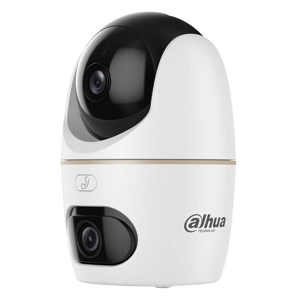 dahua Hero Dual D1 intelligente 5+5 MP WLAN-Überwachungskamera für Innenbereiche mit zwei Objektiven, Wi-Fi 6, dhd10w