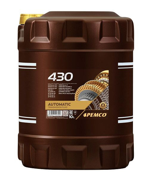 PEMCO Getriebeöl 430 ATF DIII, VE: 10 l, PM0430-10