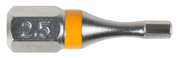 KS Tools 1/4" TORSIONpower Bit Innen6kant, 25mm, 2,5mm, 918.3407