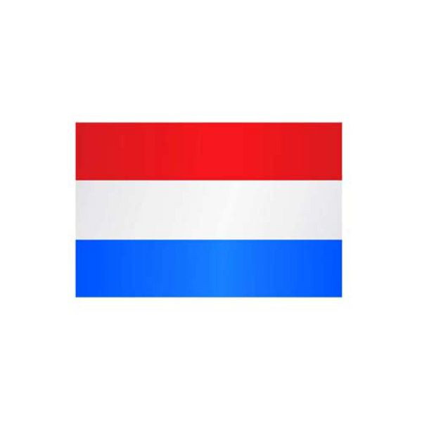 Stein HGS Länderflagge Niederlande, 400 x 150 cm (Hochformat), mit Kunststoff-Karabiner, FlagTop 110 g/m², für Fahnenmasten ab 8 m, mit Hohlsaum für Ø 4 cm Ausleger, 27318