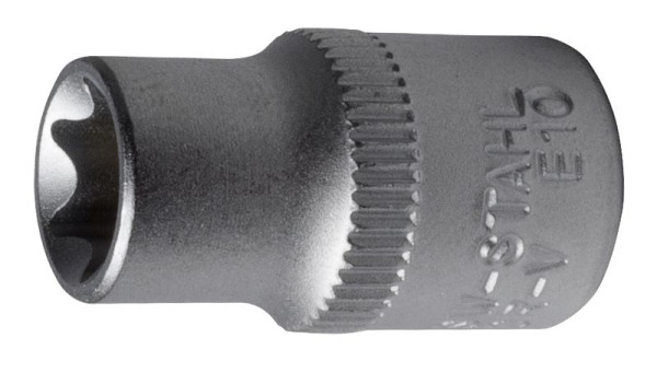 SW-Stahl Steckschlüsseleinsatz, 1/4", E-Profil, E10, 05466L
