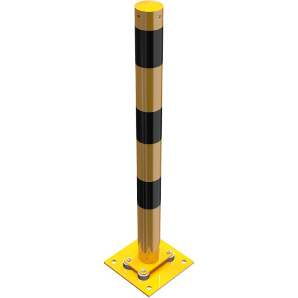 Stein HGS Absperrpfosten -Bollard- Ø 76 mm allseitig neigbar, ohne Ösen, 476npbg