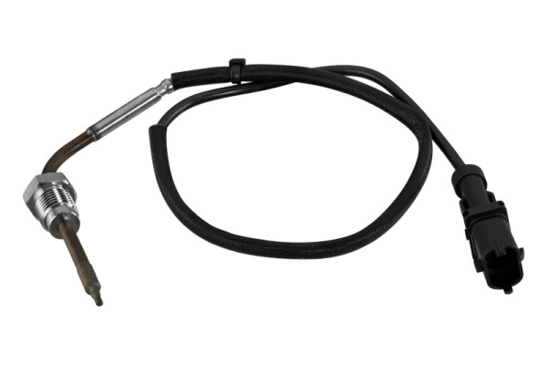 HELLA Sensor, Abgastemperatur, 2-polig, geschraubt, Kabel: 485mm, 6PT 010 376-641