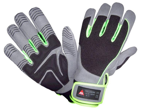 Hase Safety TRELLEBORG, Montagehandschuh, High-Quality-Velcro, Größe: 11, VE: 10 Paar, 422000-11