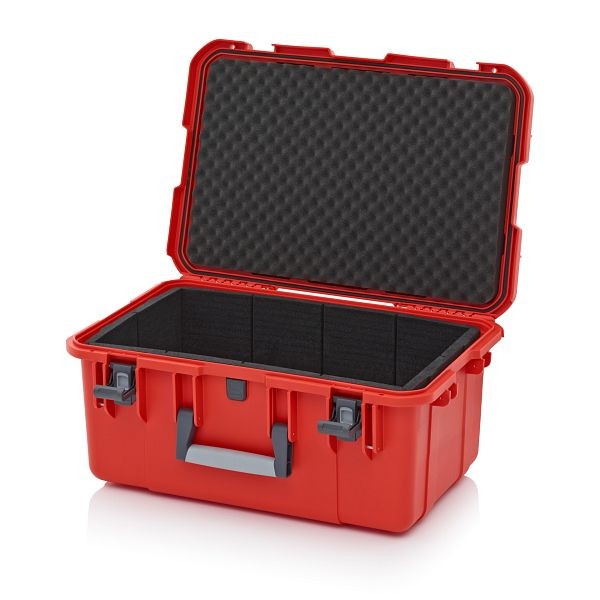 Auer Schutzkoffer Pro, Blutorange, ohne Schloss, Rundumpolster, CP 6427 B2-2002