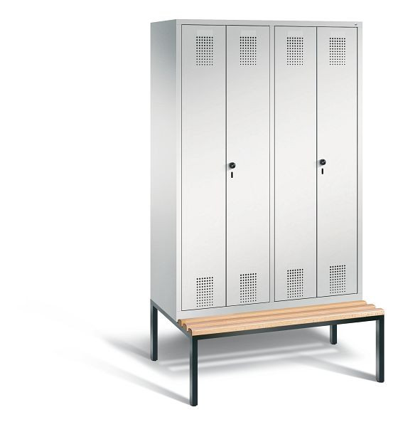 C+P Spind Evolo, 4 Abteile, H2090xB1190xT815 mm, Grau, 48052-40 S10047