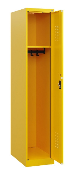 C+P Spind Evolo PLUS, 1 Abteil, 1530x300x500mm, 1023/1023, Zylinderschloss, 0490005-10 S10049