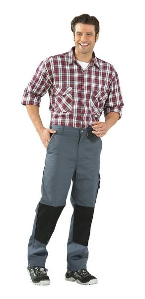 Planam Canvas 320 Bundhose, grau/schwarz, Größe 48, 2123048