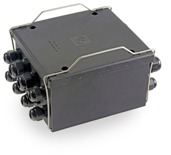 HELLA Kabelverbindungsdose, Flachsteckanschluss 6.3mm, 16-polig, Anschlussanzahl: 112, 8KV 177 785-027