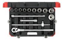 Produktbild von GEDORE red Steckschlüssel Satz 3/4 SW22-50mm 14-teilig, 3300011 GEDORE red Steckschlüssel Satz 3/4 SW22-50mm 14-teilig, 3300011