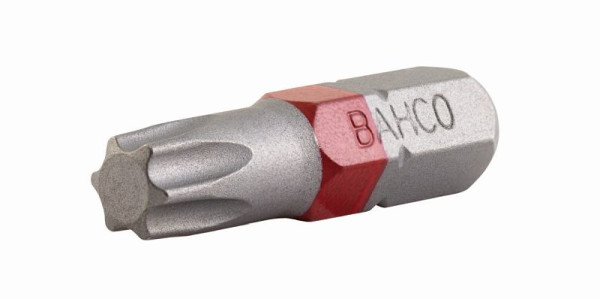 Bahco 10x 1/4" Bits, T20, 25 mm, Farbkodierung, 59S/T20CS