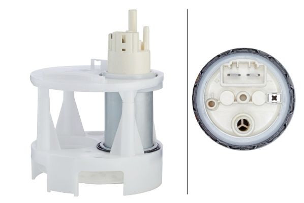 HELLA Schlingertopf, Kraftstoffpumpe, 12V, elektrisch, 2-polig, mit Dichtung, 8TF 358 303-261