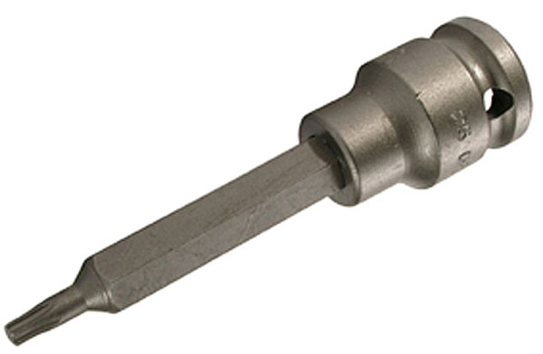 SW-Stahl IMPACT-Schraubendreheinsatz, 1/2", T-Profil, T25 x 100 mm, brüniert, 05351L