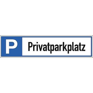 Moedel Parkplatzreservierer Privatparkplatz, Alu, 460x110 mm, 56980