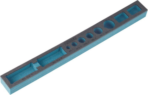 Hazet 2-Komponenten Weichschaum-Einlage, Abmessungen / Länge: 519 mm x 50 mm, 163-131L