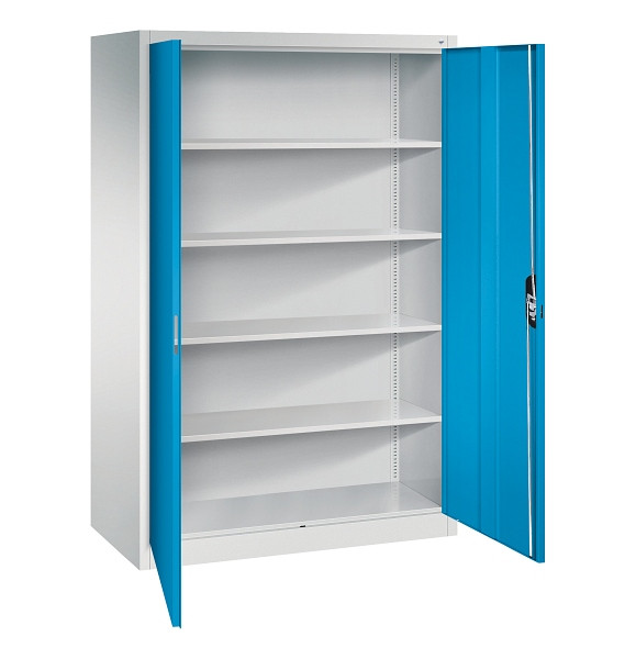 C+P Büroschrank Acurado, H1950xB1200xT600mm, 7035/5012, 9490-000 S10724