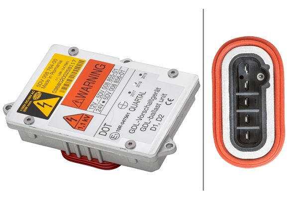 HELLA Vorschaltgerät - 12V, 5DV 008 855-001, 4082300179736