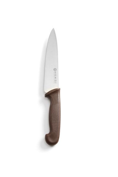 Hendi Kochmesser, LxBxH: 320x25x40 mm, Braun, Edelstahl, 842669