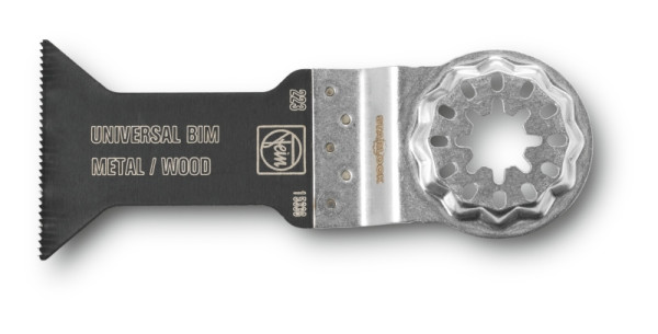 Fein E-Cut Universal-Sägeblatt, Länge 55 mm, Breite 44 mm, VE: 10 Stück, Aufnahme SL, 63502223240