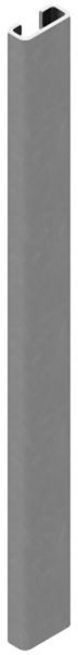 HYMER Rückenschutzstrebe, Stahl feuerverzinkt, Länge 3.000 mm, 20010131