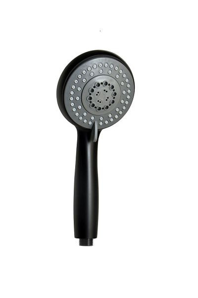 Sanotechnik Handbrause schwarz 5-Funktionen, AS2090, 9002827177041