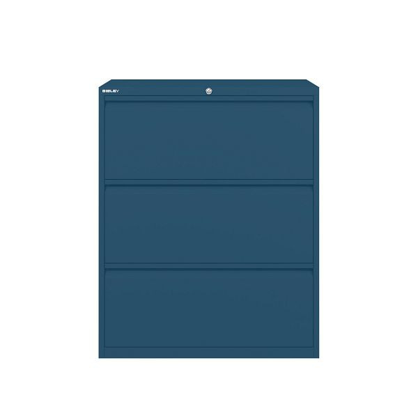 Bisley Essentials Schubladenschrank, Höhe 1000-1024 mm, 687 prussian, YESF0810687