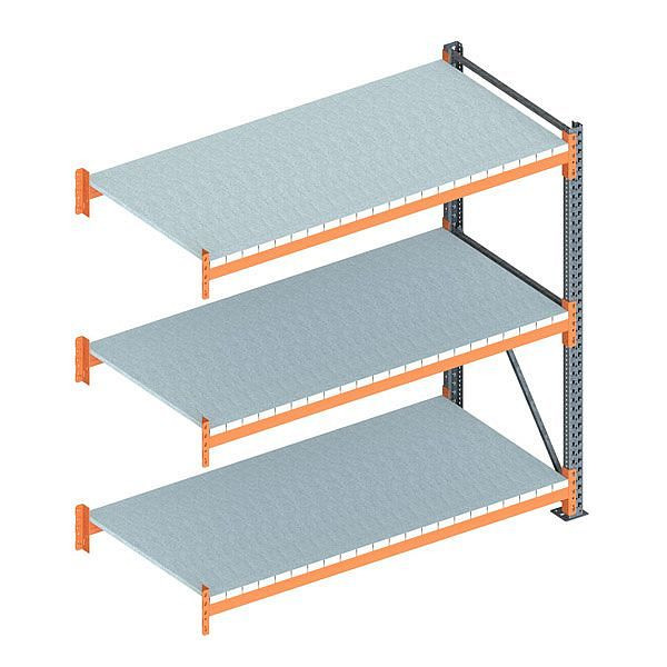Meta Großfachregal AR 2200x2225x1100 mm, verzinkt/RAL 2001, 200188564