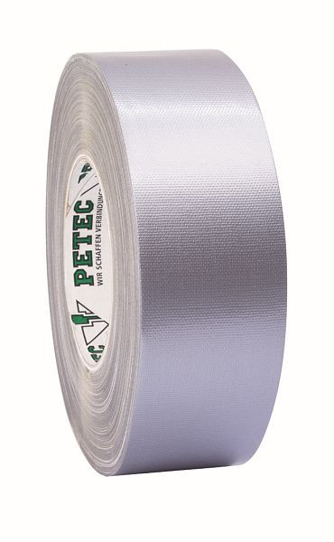 Petec Power Tape/Panzerband, Silber, 50 mm x 50 m, VE: 6 Stück, 86250