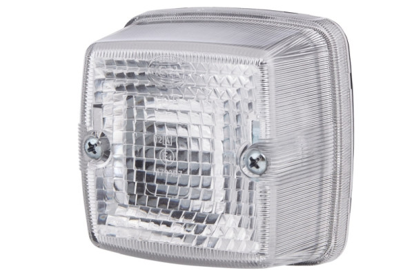 HELLA Positionsleuchte, Halogen, 12/24V, ECE/ADR/GGVS, Lichtscheibenfarbe: glasklar, vorne links/vorne rechts, 2PF 003 014-071