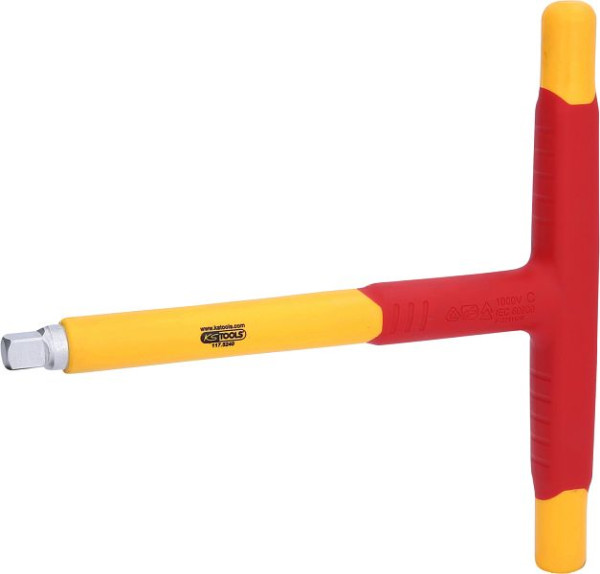 KS Tools 3/8" Isolierter T-Griff-Aufsteckschlüssel, 200 mm, 117.5240