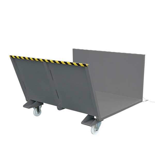 Eichinger Industrie Langholz-Sammelplattform mit Seitenrampen, 500 kg anthrazitgrau, 20960000000096