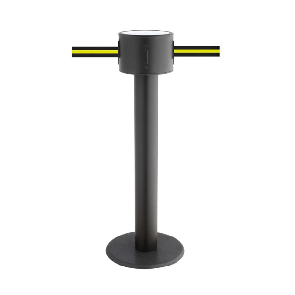 Stein HGS Personenleitsystem -P-Line Titan-, schwarz/gelb/schwarz waagerecht (gestreift), mit Gurtendstück (Standard), 34176-0502