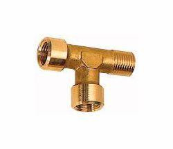 Riegler T-Stück, innen/innen/außen, AG: konisch DIN 2999, IG: zyl. nach DIN EN ISO 228-1, 112732