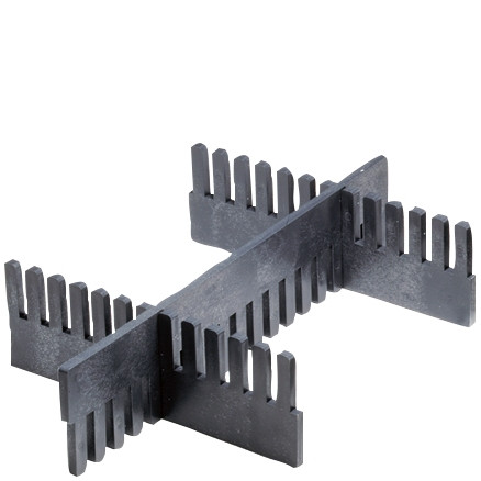 BITO Stecksystem-Unterteiler SSU 55/11, Länge 950mm, 10 Stück, 18419