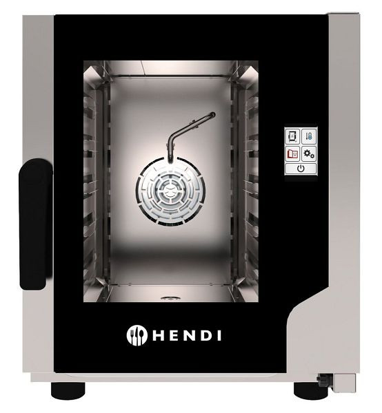 Hendi Konvektions-Dampfgarer Touch 5x GN 2/3, 230V/3200W, 550x754x(H)662mm, 219942