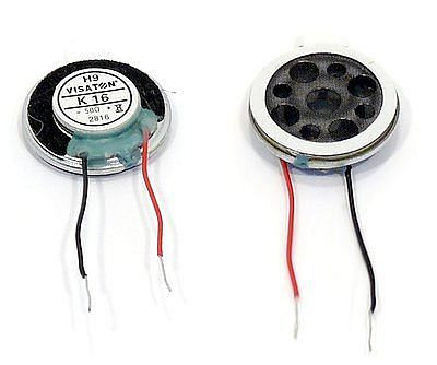 Visaton Kleinlautsprecher mit einer frontseitig angebrachten Klebefläche K 16 - 50 Ohm, 2816