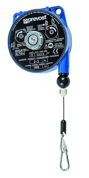 Prevost Federzüge, Serie A : Traglast 0,4 kg - 3 kg, Mindest-Belastung= 0,4 kg, Max. Belastung= 1 kg, BAL 0410A