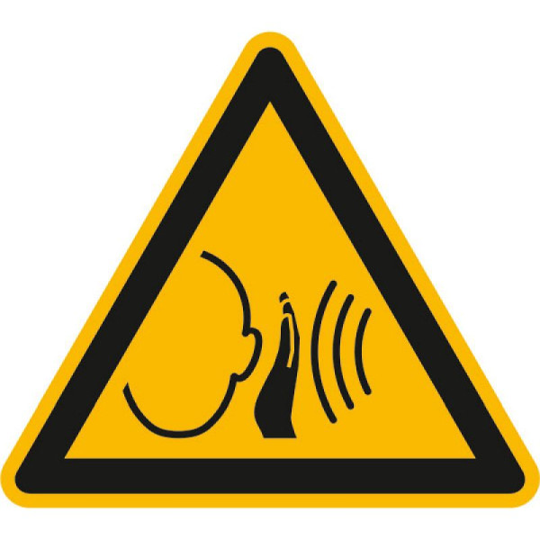 Stein HGS Warnschild, Warnung vor unvermittelt auftretendem Geräusch, 21.a8300
