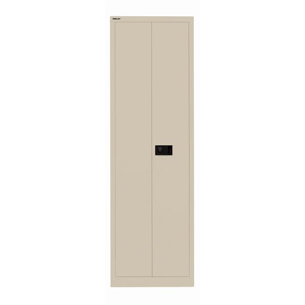 Bisley Flügeltürenschrank UNIVERSAL, 4 Fachböden für 5 Ordnerhöhen, Breite 600 mm, 643 sand, E782A04B6643