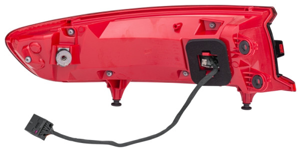 HELLA Heckleuchte, LED, äusserer Teil, für u.a. Porsche Macan (95B), ECE/CCC, für Rechtsverkehr/für Linksverkehr, rechts, 2SD 011 499-121