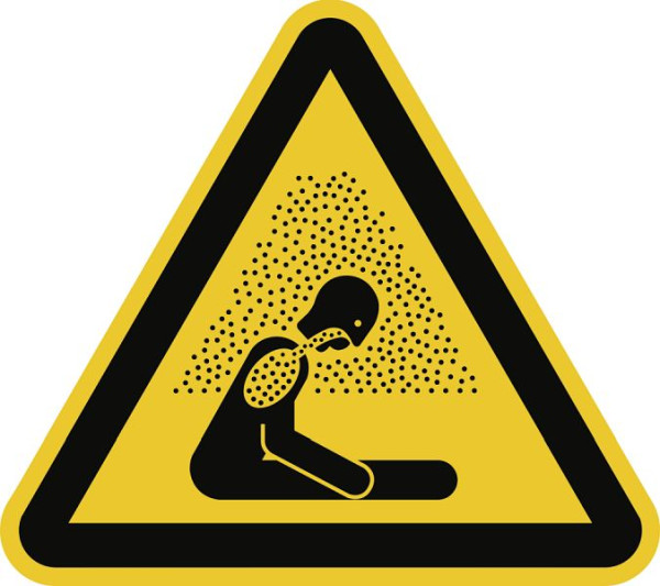 Moedel Warnung vor Erstickungsgefahr ISO 7010, Kunststoff, 200 mm Seitenlänge, 103370