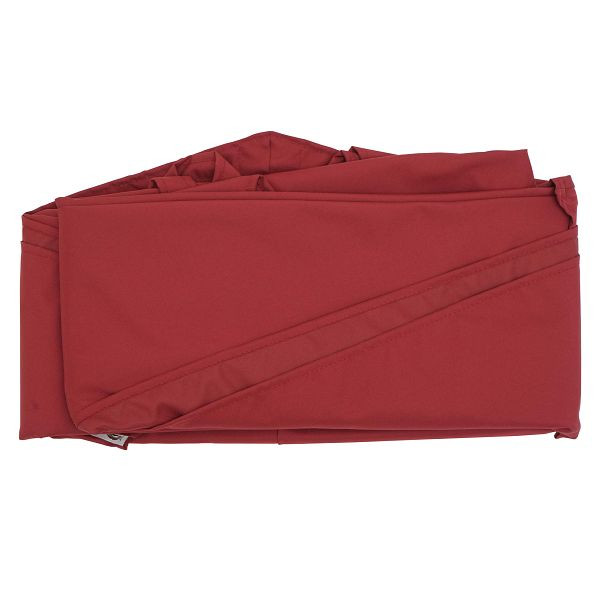Mendler Sonnenschirmbezug HWC-A96, 8 Streben rund Ø3m 220g/m² Polyester, Ersatz-Bezug z.B. für Ampelschirm HWC-A96, bordeaux, 81698