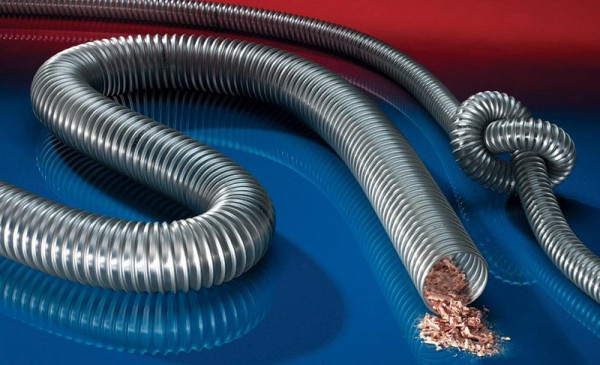 Norres Absaug- und Gebläseschlauch, TIMBERDUC® PUR 532 SE AS, Durchmesser: 80 mm, 532-0080-0000-0000001000