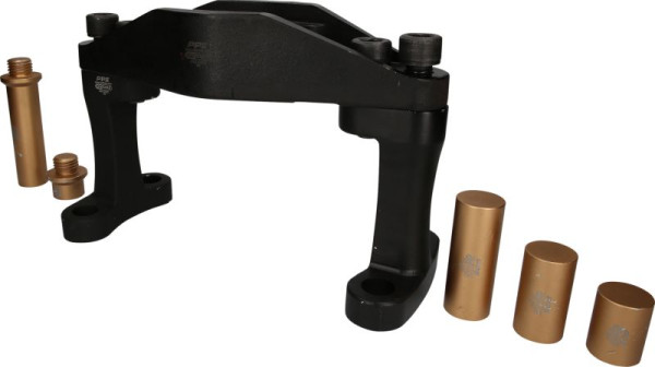 KS Tools Radnaben-Abzieher-Satz für 8 und 10 Bolzen, 12-teilig, 440.0610