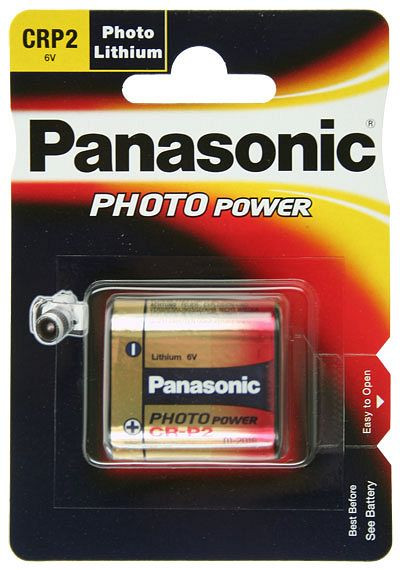 AGI Original Lithium-Foto-Batterie PANASONIC CR-P2, 90338