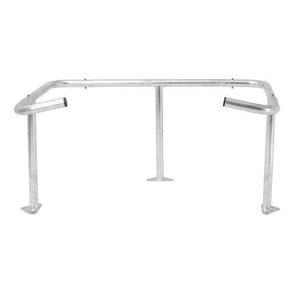 STEIN HGS Klemmbügel für Mülltonnen, Gesamtbreite 1608 mm, 78157.0002